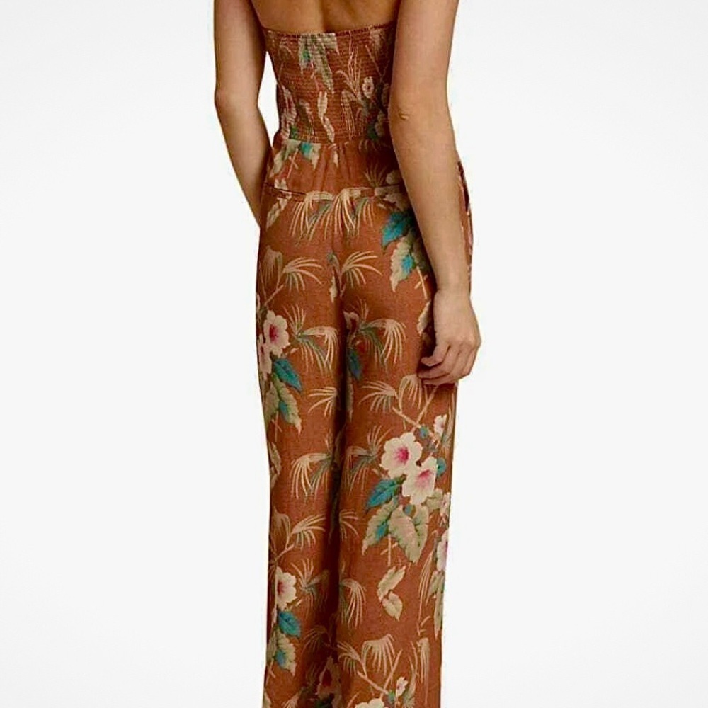 Paige Portland Jumpsuit in Mocha Size 10* - Picture 2 of 10